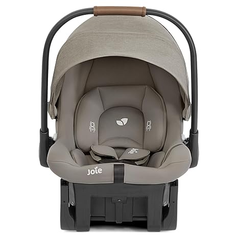 Joie Mint Latch Baseless Infant Car Seat Dove | Lightweight No-Base i-Size R129 Rigid LATCH - Pun & Naya
