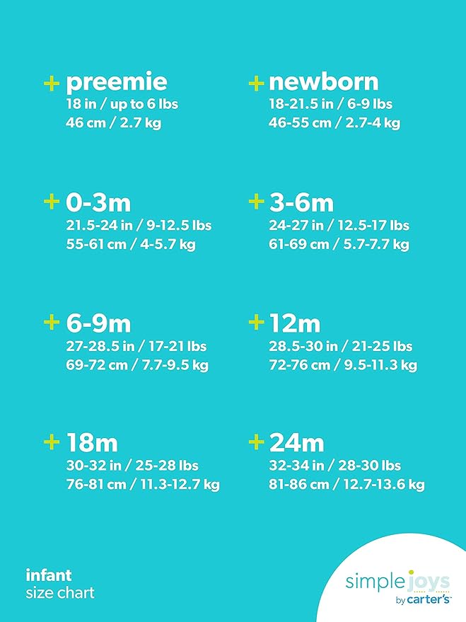 Simple Joys by Carter’s Baby Hooded Sweater Jacket with Sherpa Lining – Cozy, Soft & Warm Outerwear for Infants