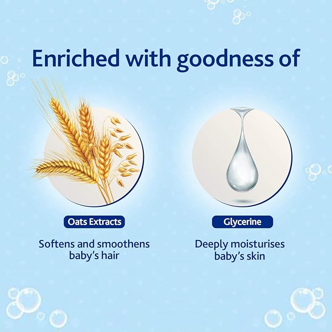 Chicco Baby Moments Gentle Body Wash & Shampoo 500ml No Tears Fragrance Free 99% Natural