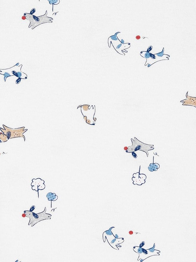 Simple Joys by Carter’s Baby Boys’ 6-Pack Short-Sleeve Bodysuits – Soft Cotton Everyday Essentials