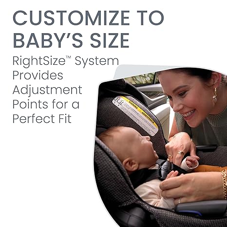 Britax Willow SC Infant Car Seat Pindot Stone + Alpine Base | ClickTight Easy Install 2025 - Pun & Naya