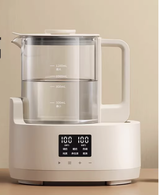 OIDIRE All-Glass Baby Formula Kettle | Electric Kettle with Constant Temperature for Making Milk at Home