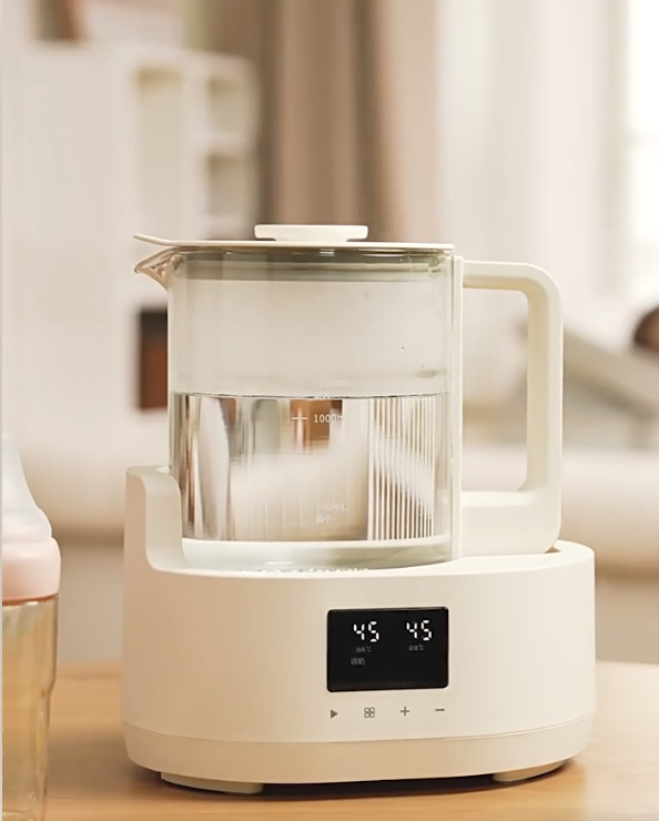 OIDIRE All-Glass Baby Formula Kettle | Electric Kettle with Constant Temperature for Making Milk at Home