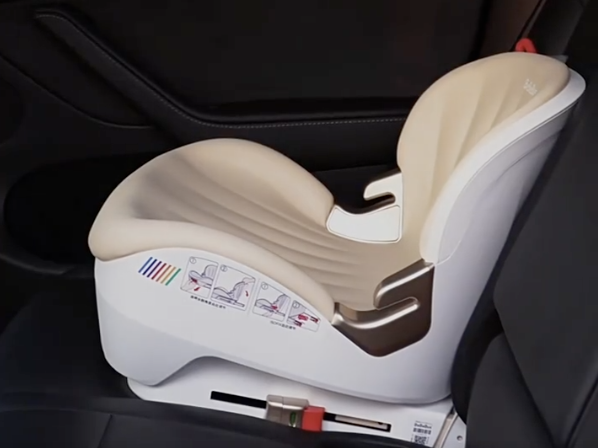 BeBeBus Moon Explorer Children's Booster Seat | Portable Car Seat for 3-12 Years Old Kids